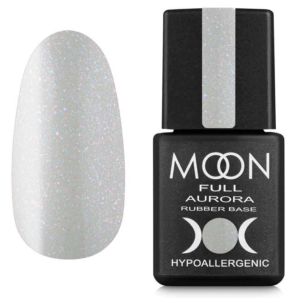 Moon Full Aurora Rubber Base 8 ml — 2004