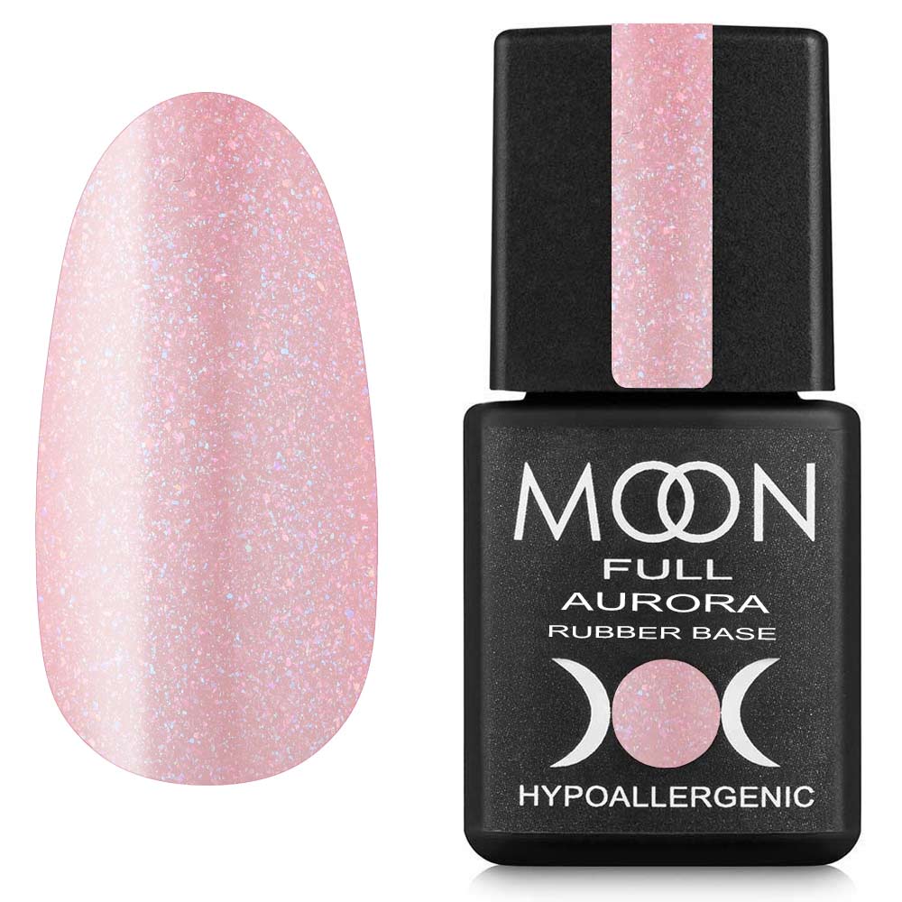 Moon Full Aurora Rubber Base 8 ml — 2005
