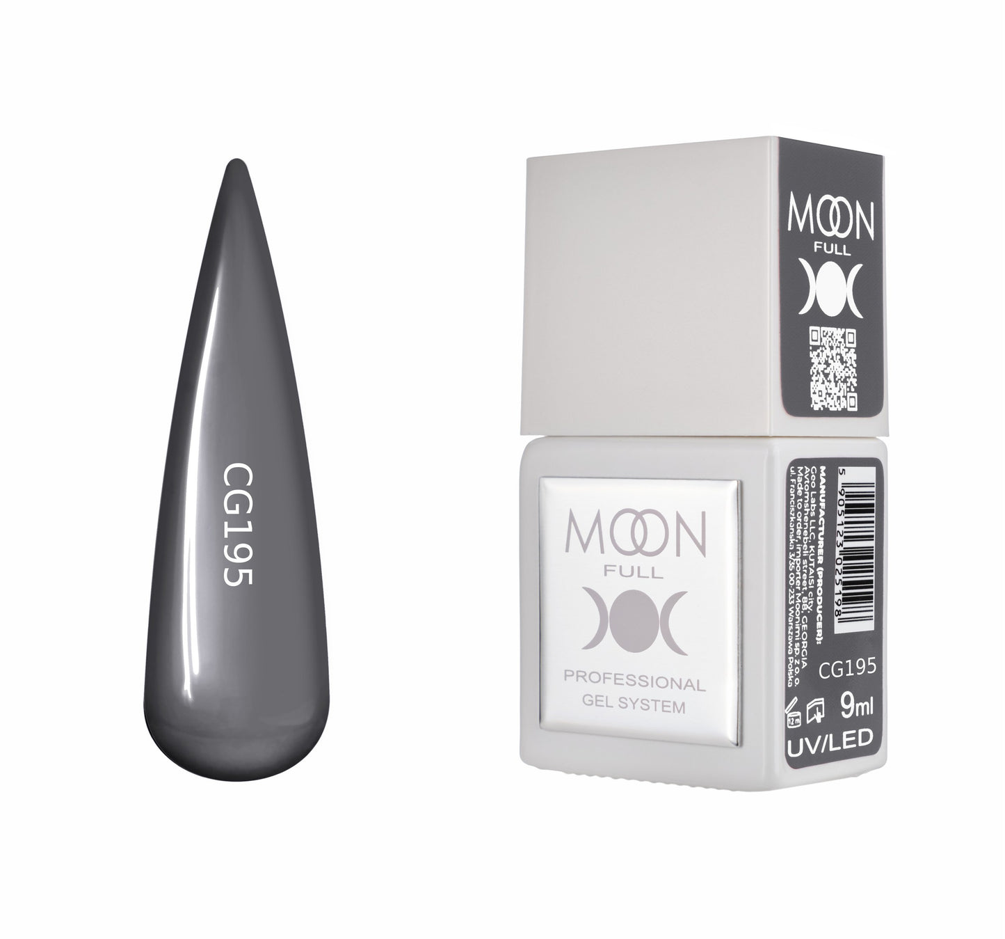 Moonfull gel polish 9 ml bottle — shade CG195