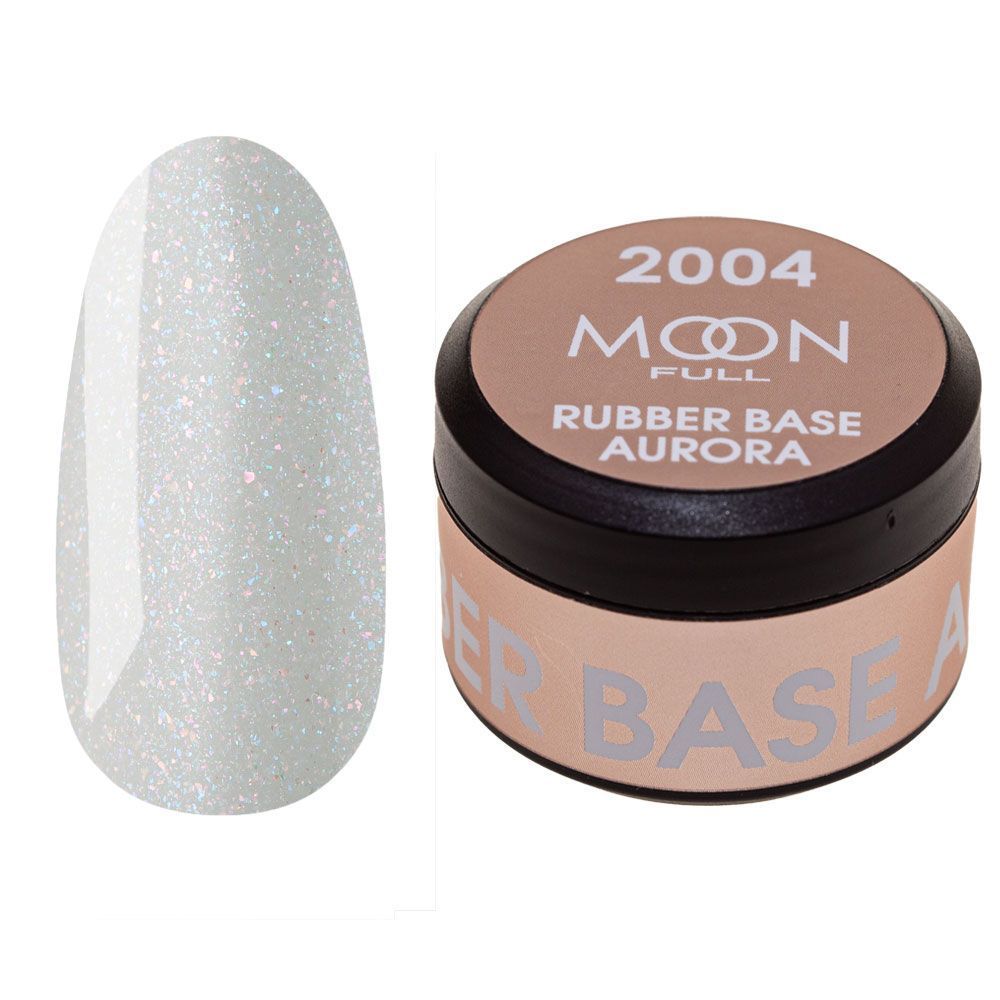 Moon Full Aurora Rubber Base 15 ml — 2004