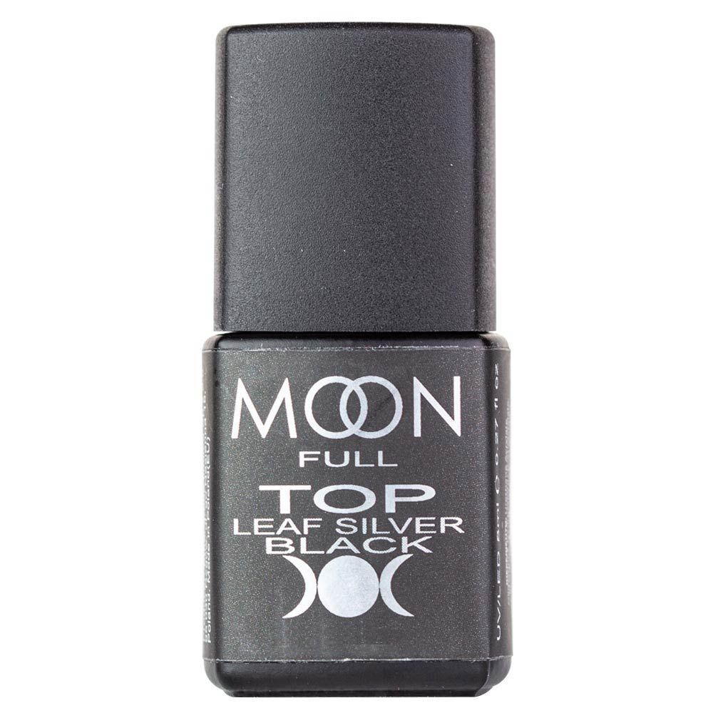MOON FULL TOP Leaf silver/black