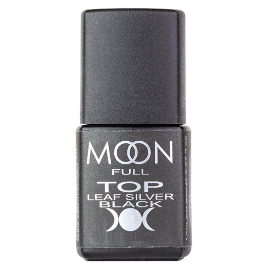 MOON FULL TOP Leaf silver/black