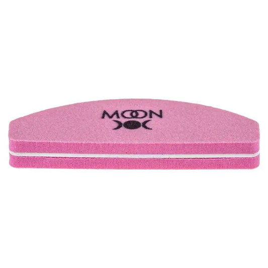 MOON FULL Пилка баф півмісяць Pink Small 120/180 (46шт/уп)