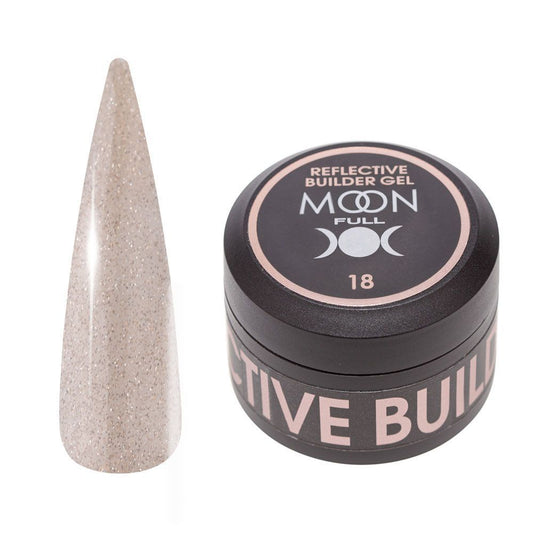 MOON FULL REFLECTIVE BUILDER GEL №18