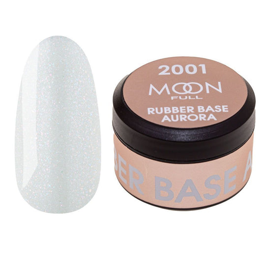Moon Full Aurora Rubber Base 15 ml — 2001