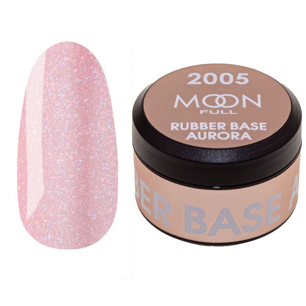 Moon Full Aurora Rubber Base 15 ml — 2005