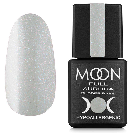Moon Full Aurora Rubber Base 8 ml — 2004