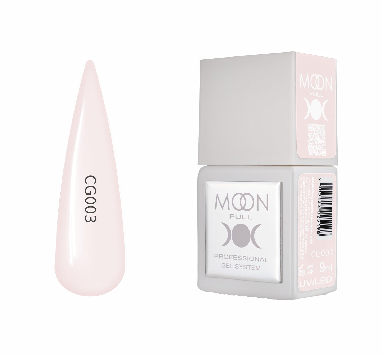 Moonfull gel polish 9 ml bottle — shade CG003