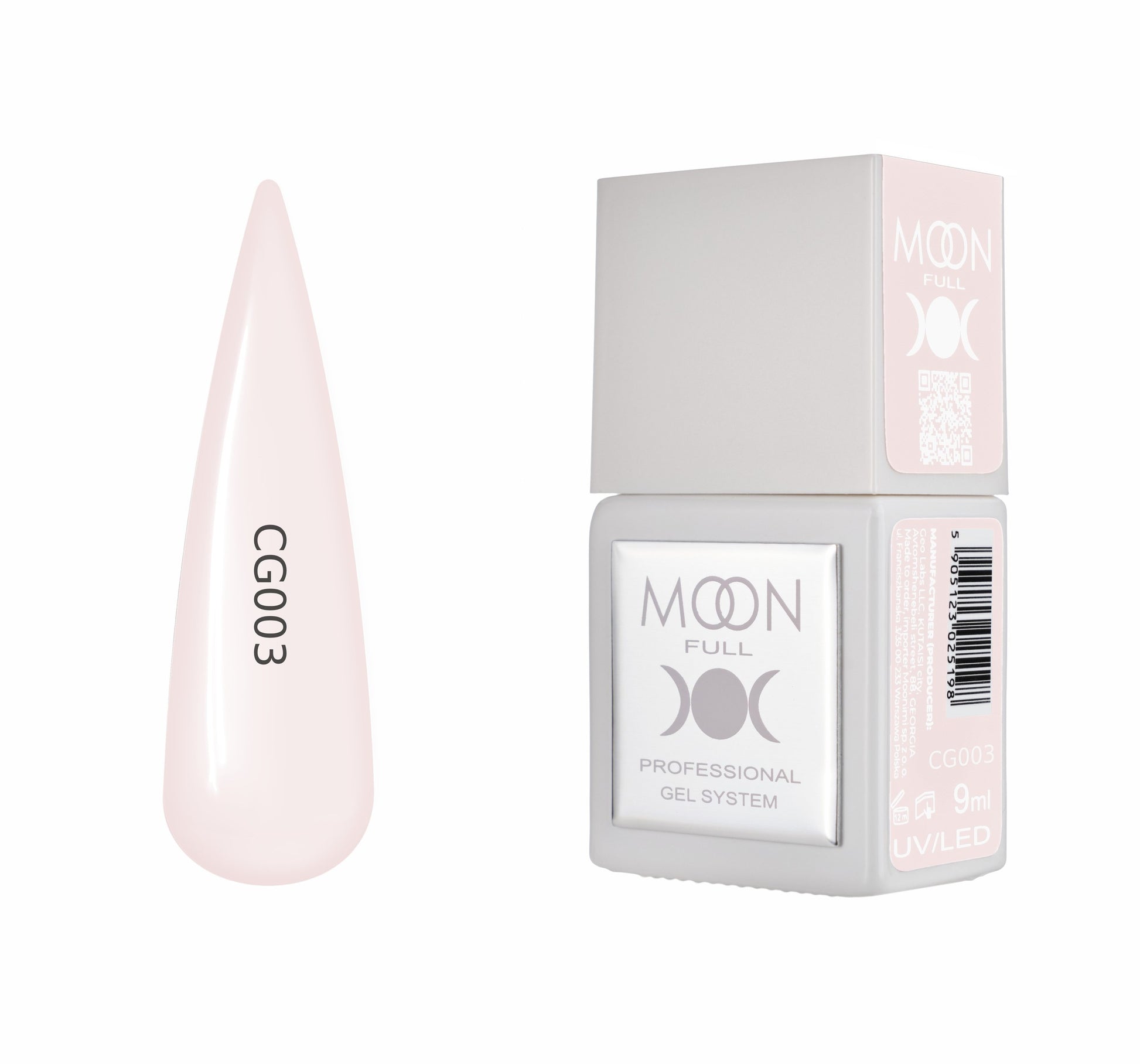 Moonfull gel polish 9 ml bottle — shade CG003