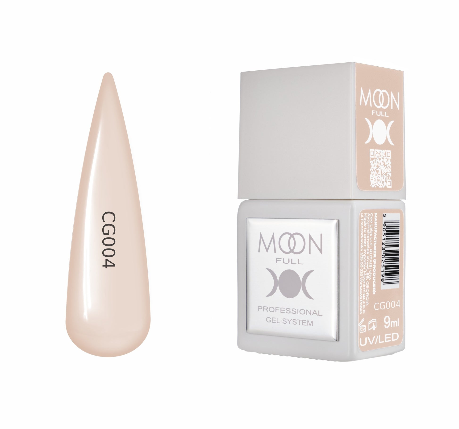 Moonfull gel polish 9 ml bottle — shade CG004