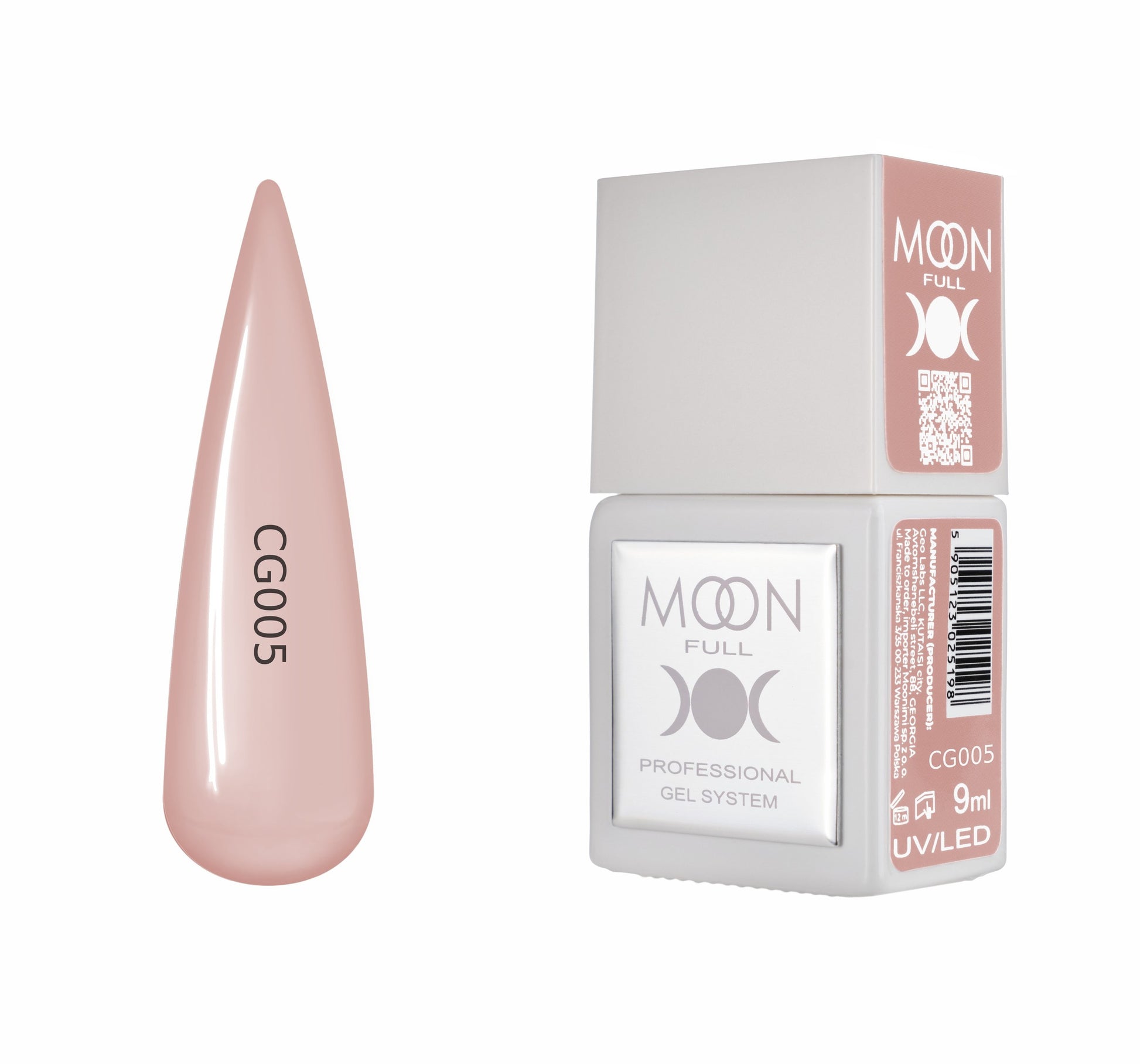 Moonfull gel polish 9 ml bottle — shade CG005