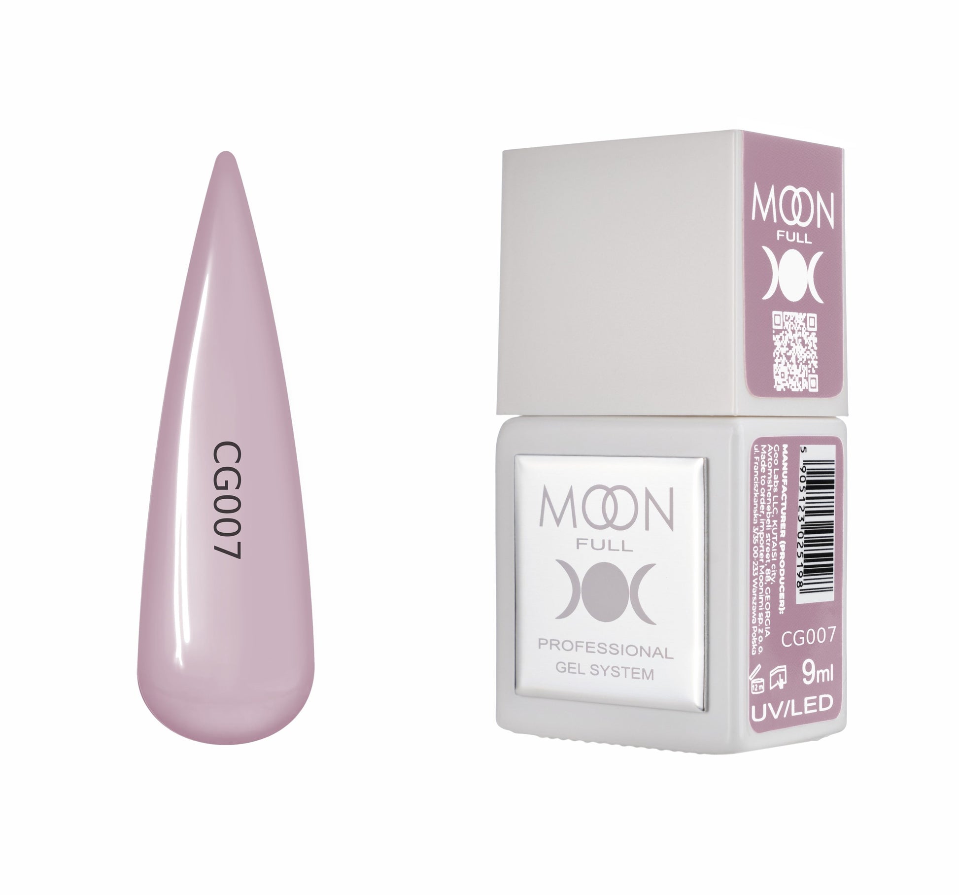 Moonfull gel polish 9 ml bottle — shade CG007