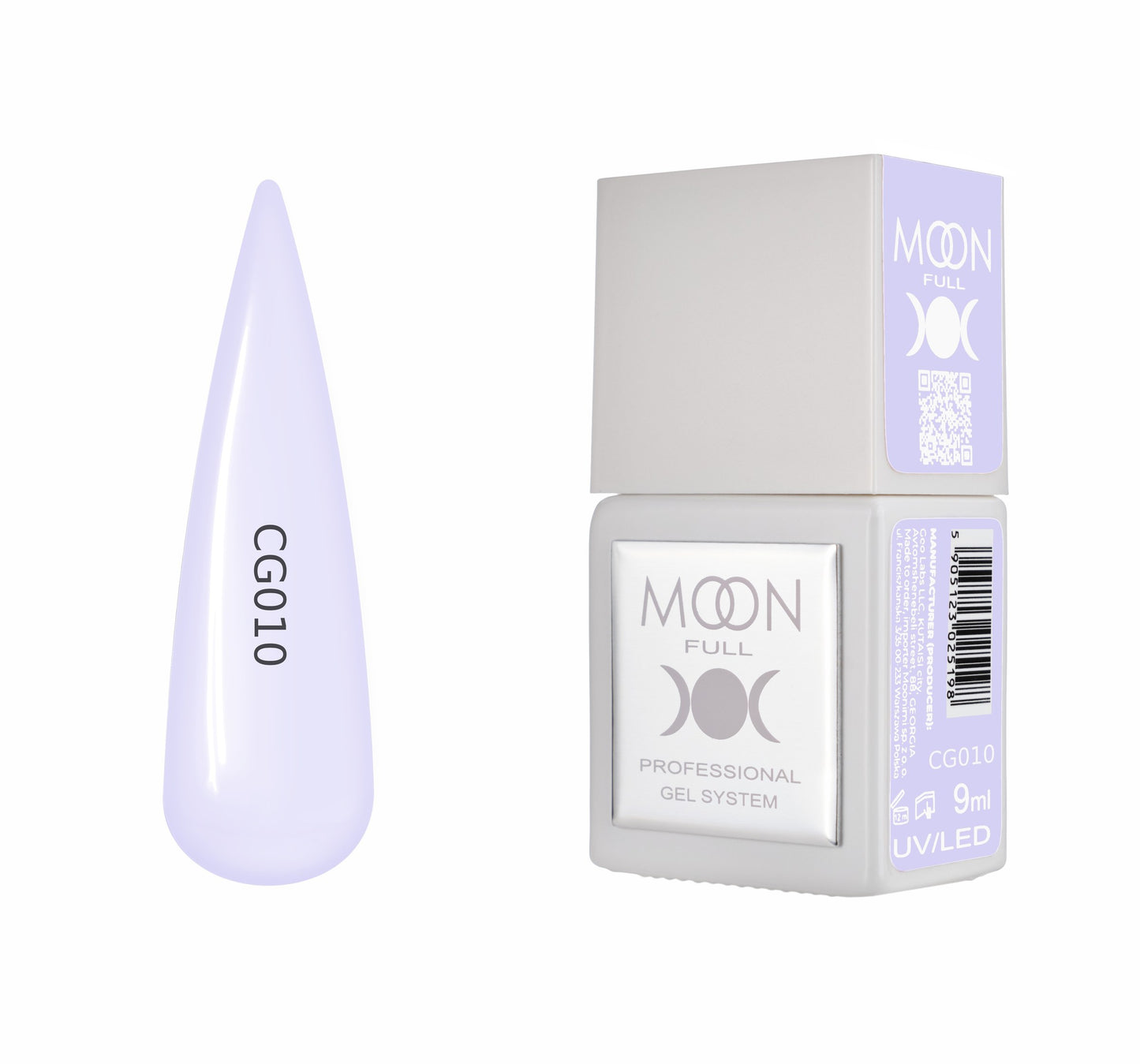 Moonfull gel polish 9 ml bottle — shade CG010