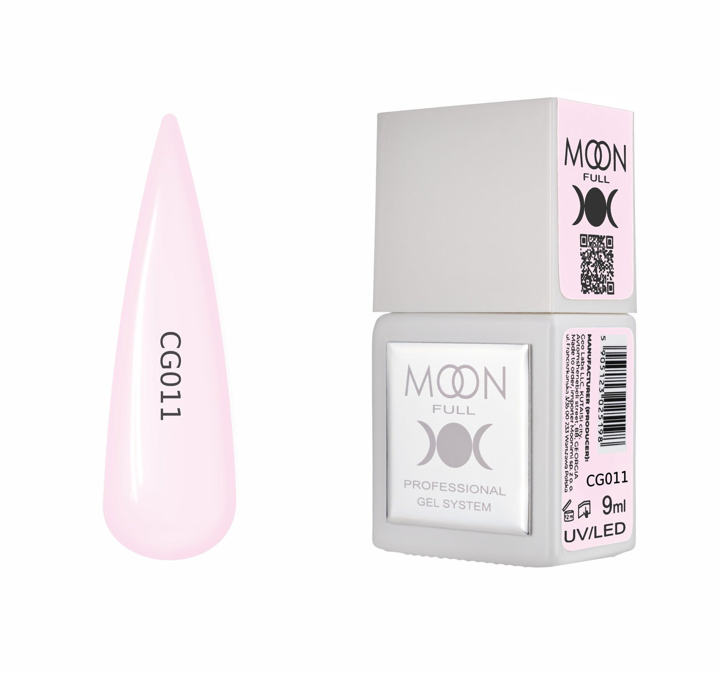Moonfull gel polish 9 ml bottle — shade CG011