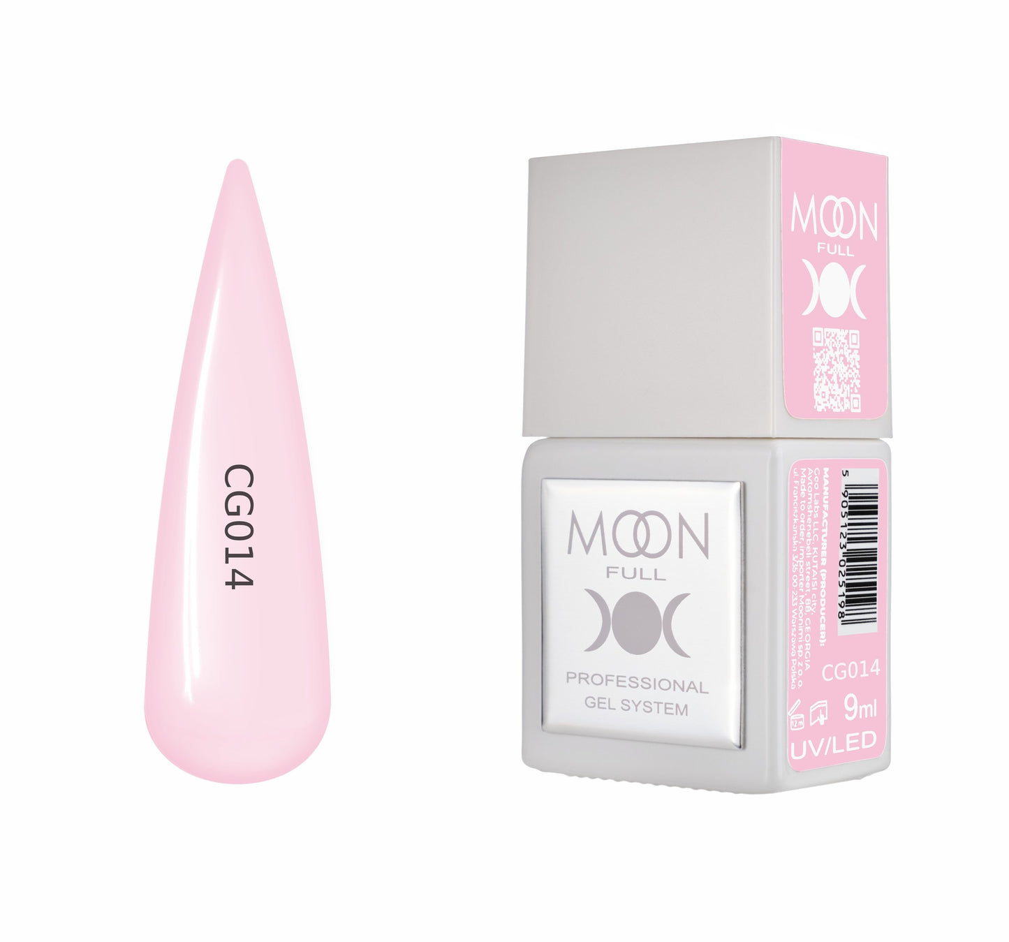 Moonfull gel polish 9 ml bottle — shade CG014