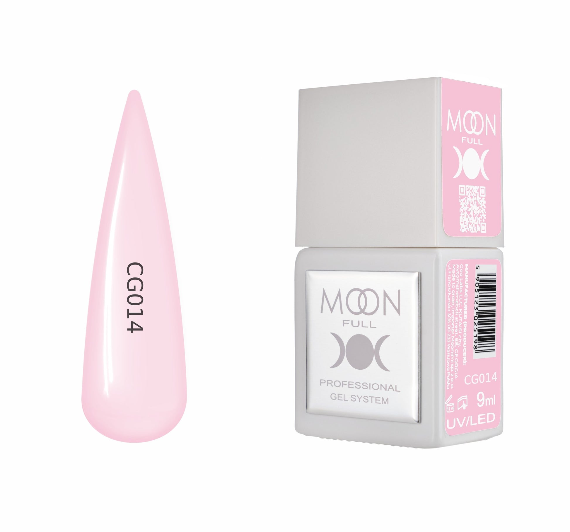 Moonfull gel polish 9 ml bottle — shade CG014