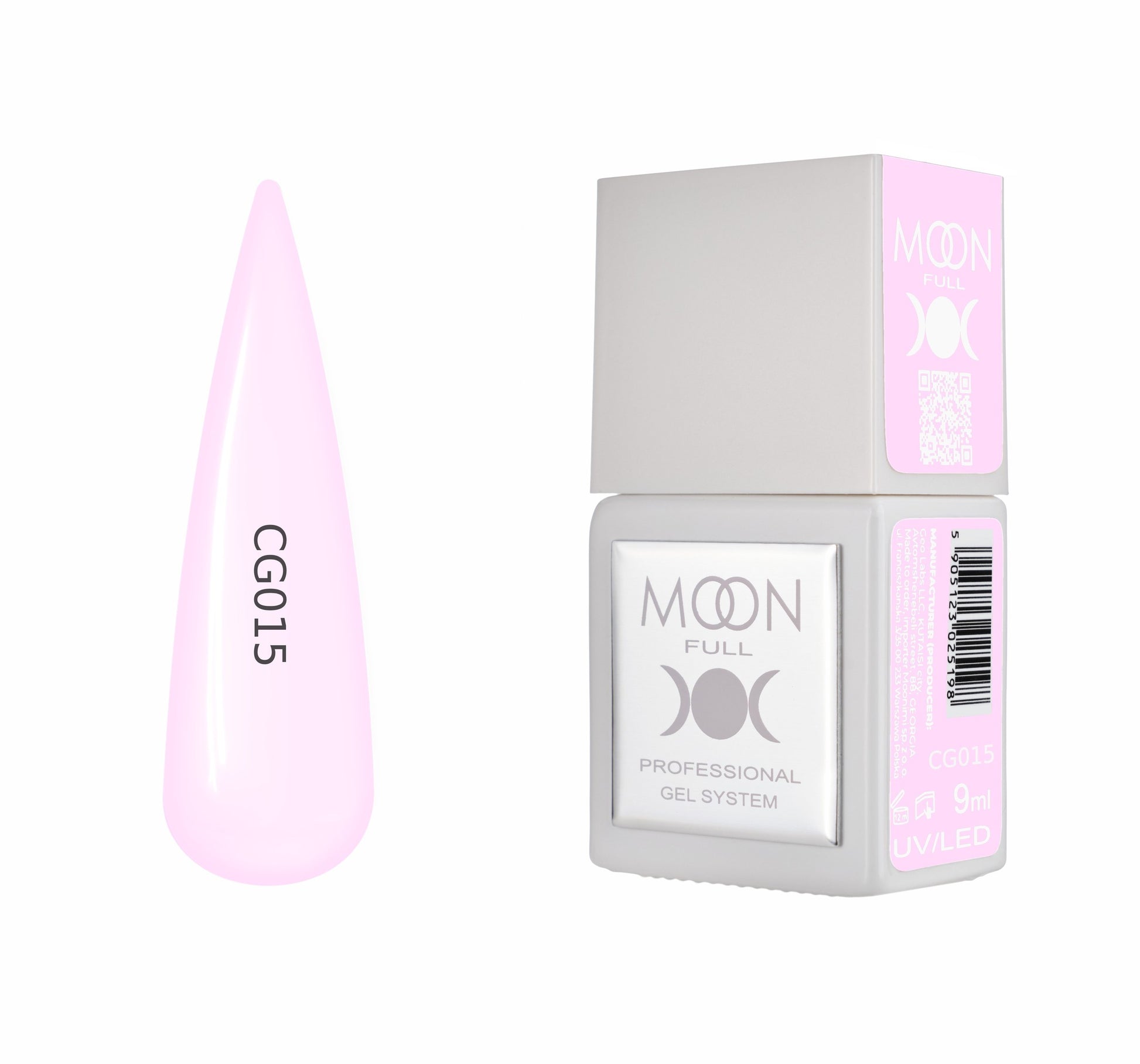 Moonfull gel polish 9 ml bottle — shade CG015