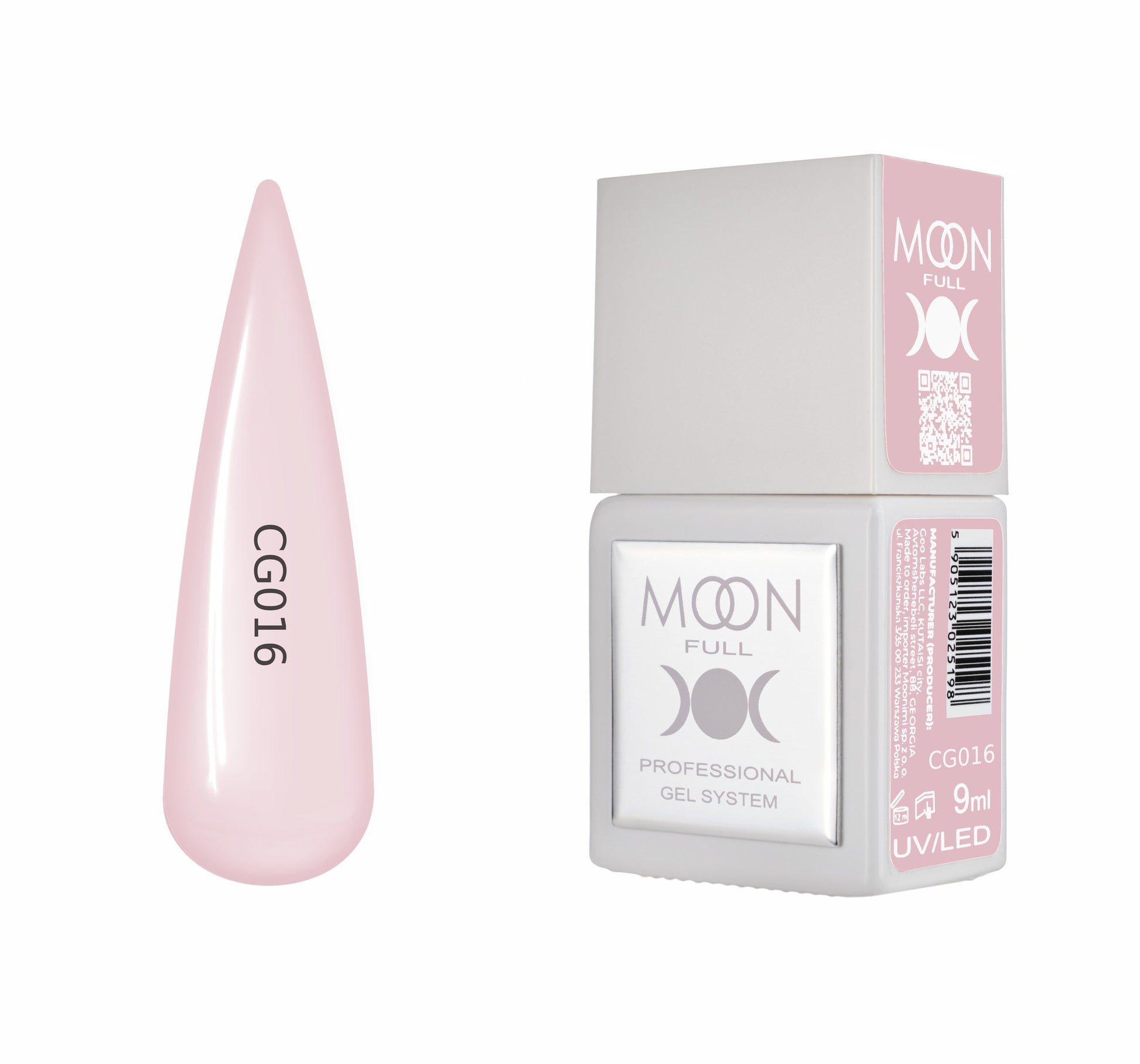 Moonfull gel polish 9 ml bottle — shade CG016