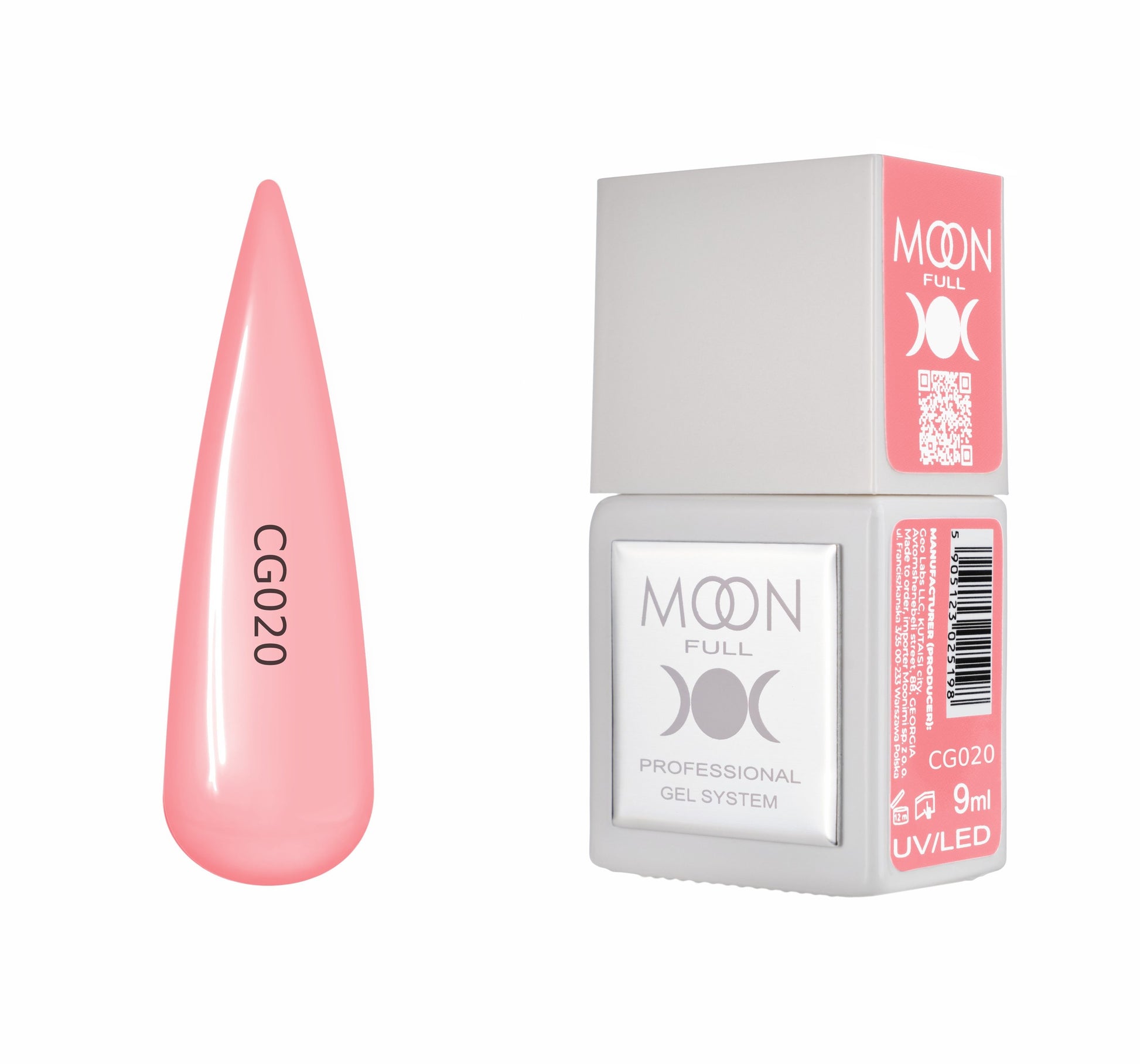 Moonfull gel polish 9 ml bottle — shade CG020