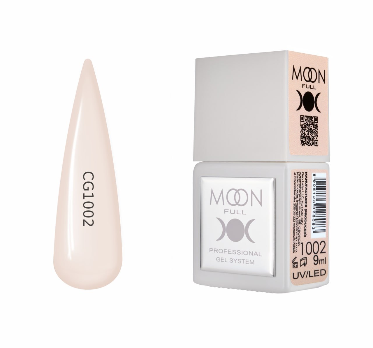Moonfull gel polish 9 ml bottle — shade CG1002