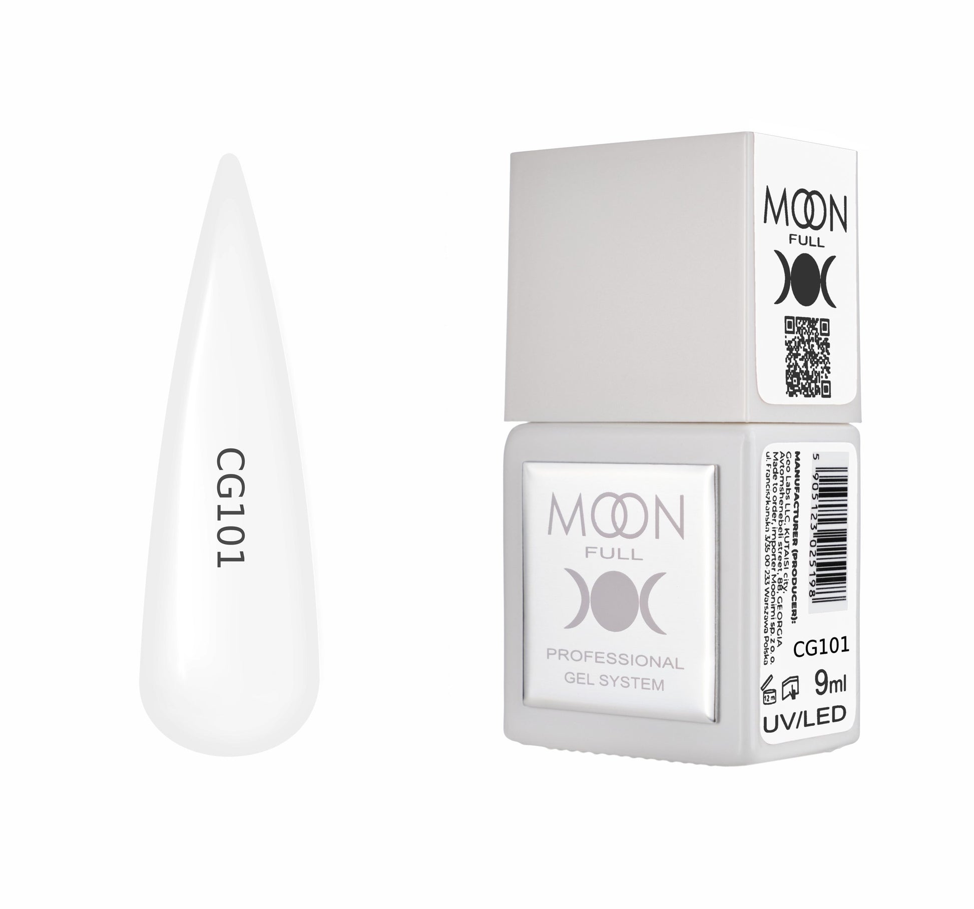 Moonfull gel polish 9 ml bottle — shade CG101