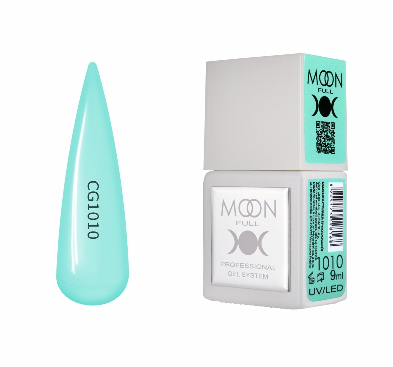 Moonfull gel polish 9 ml bottle — shade CG1010