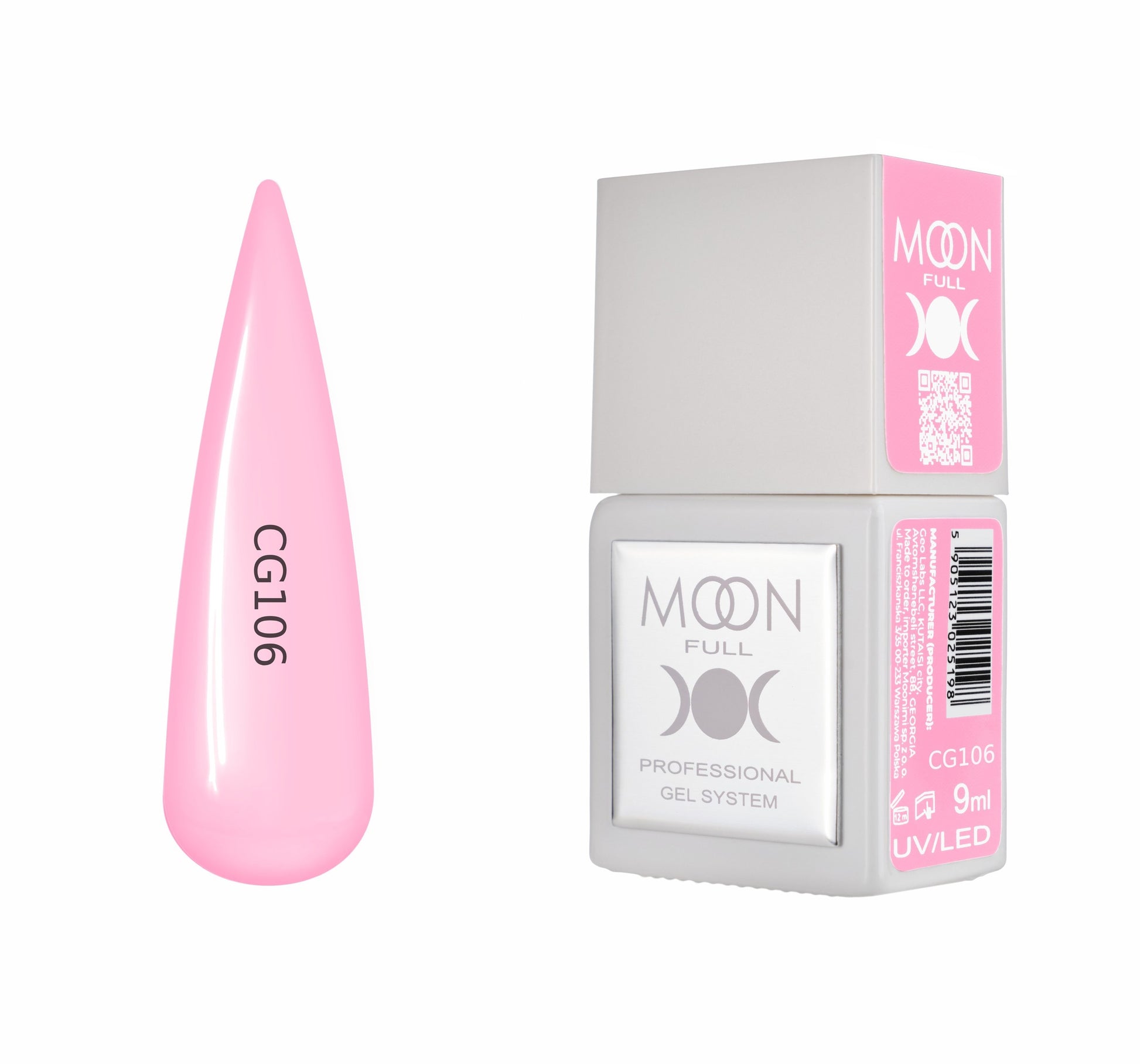 Moonfull gel polish 9 ml bottle — shade CG106
