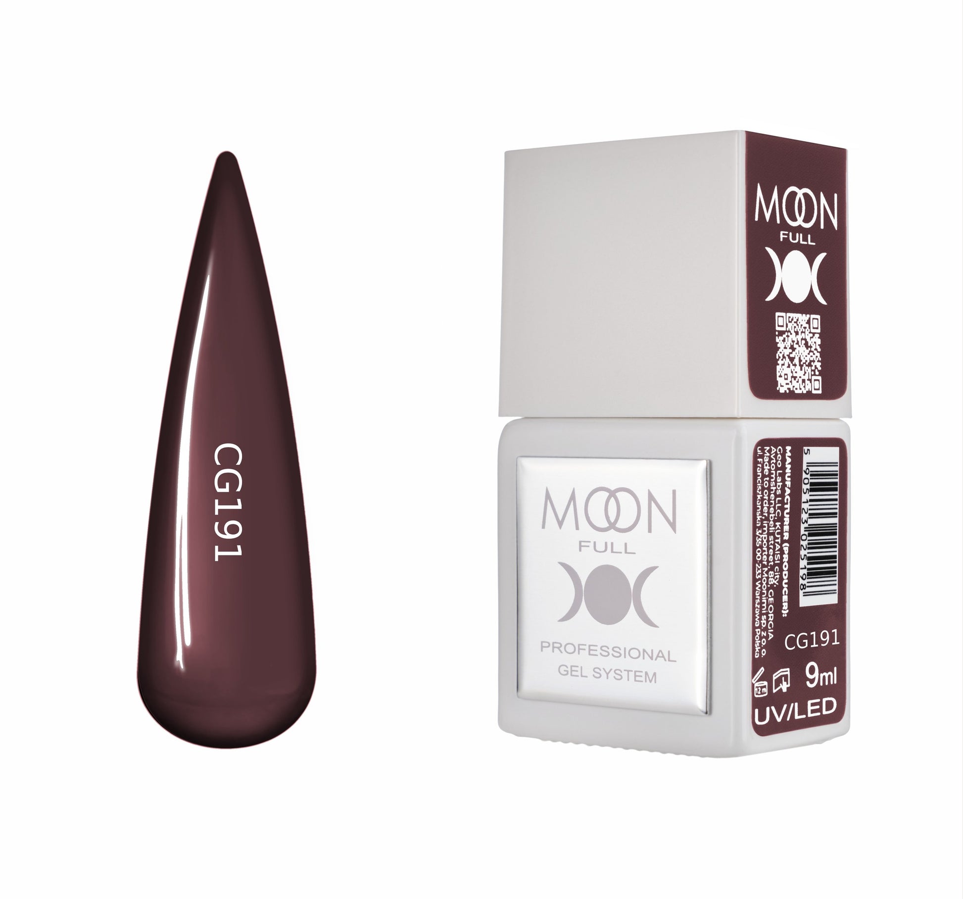 Moonfull gel polish 9 ml bottle — shade CG191