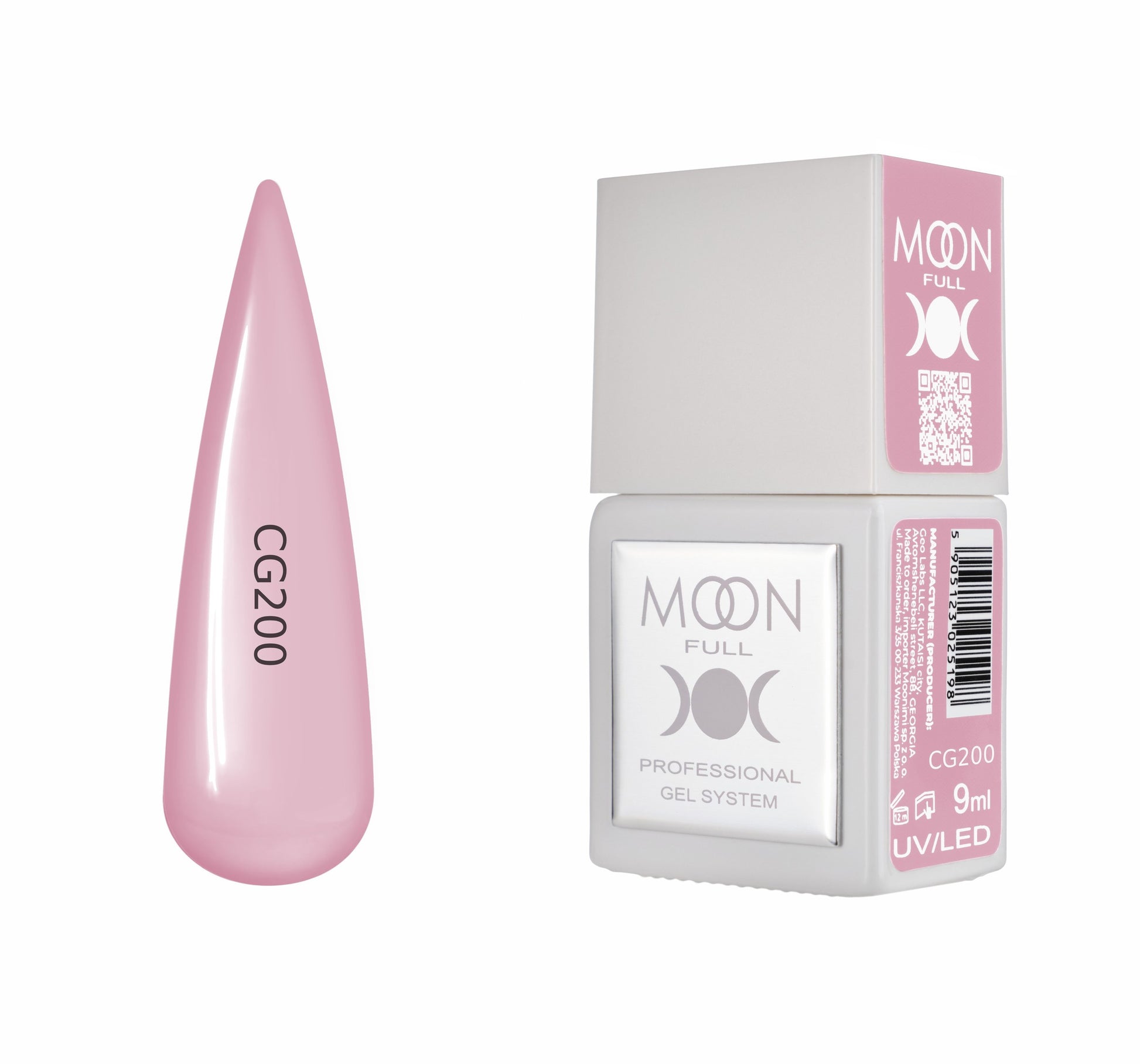Moonfull gel polish 9 ml bottle — shade CG200