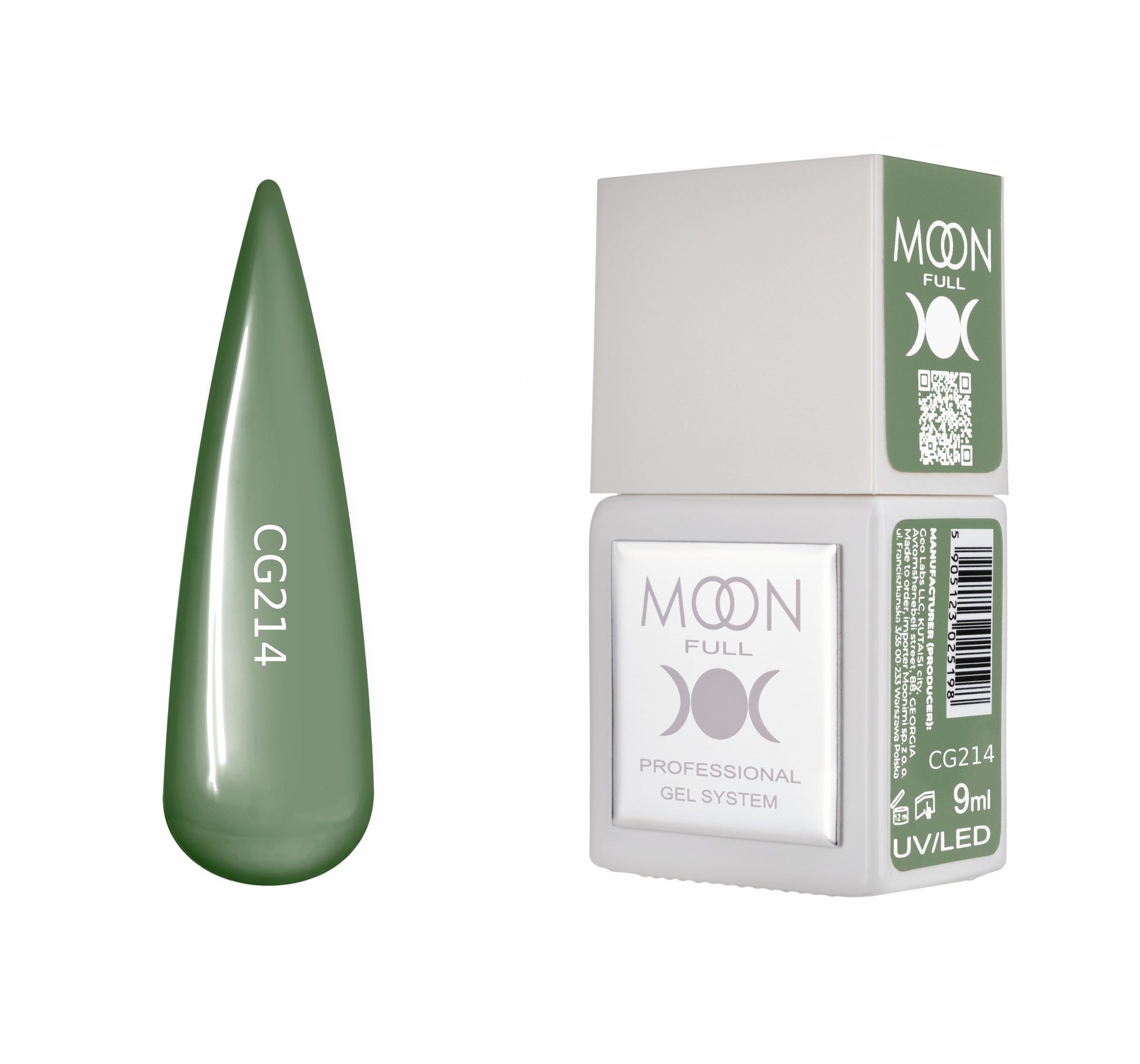 Moonfull gel polish 9 ml bottle — shade CG214