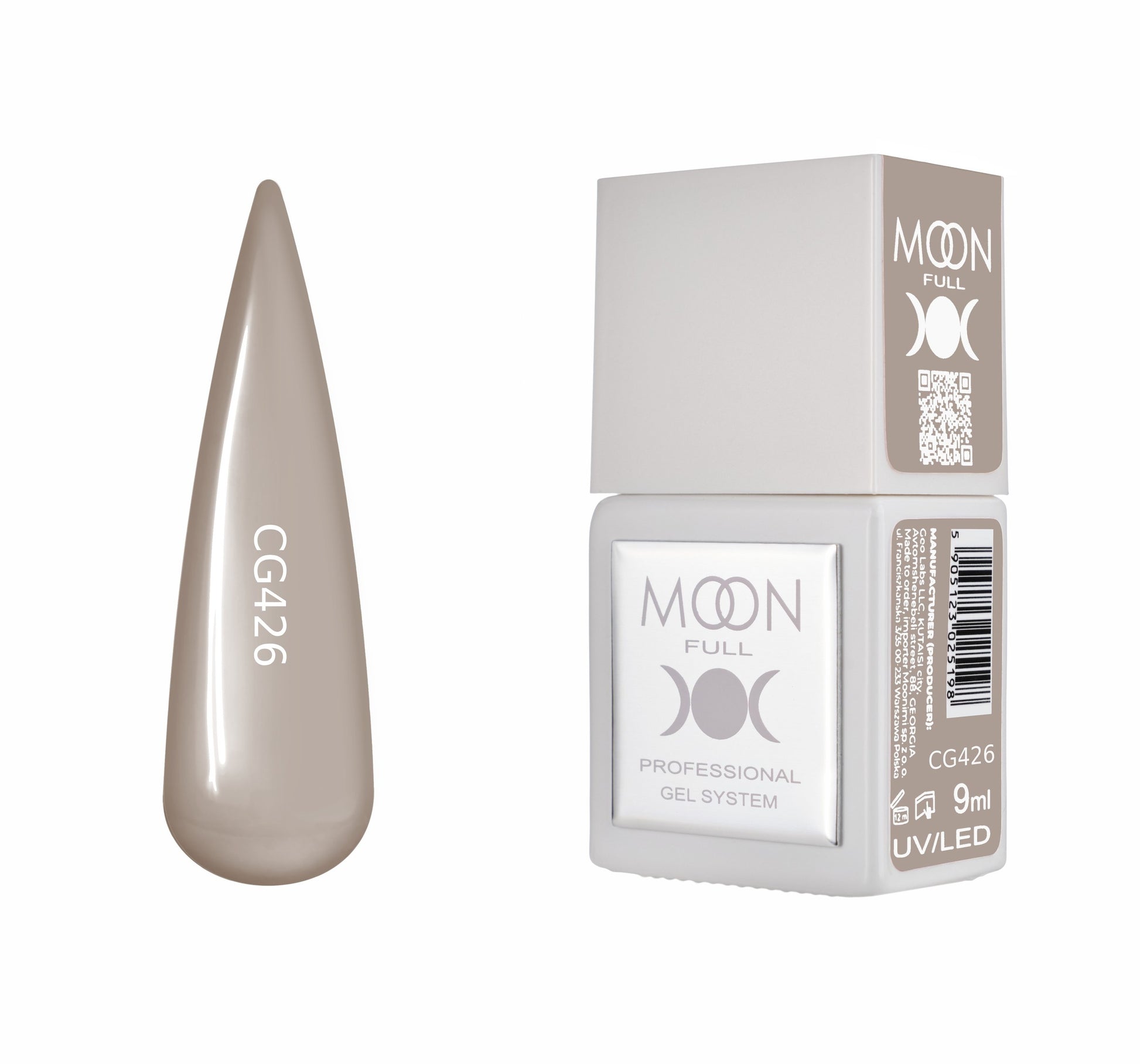 Moonfull gel polish 9 ml bottle — shade CG426