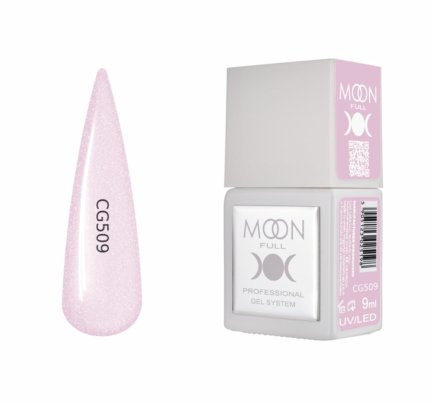 Moonfull gel polish 9 ml bottle — shade CG509