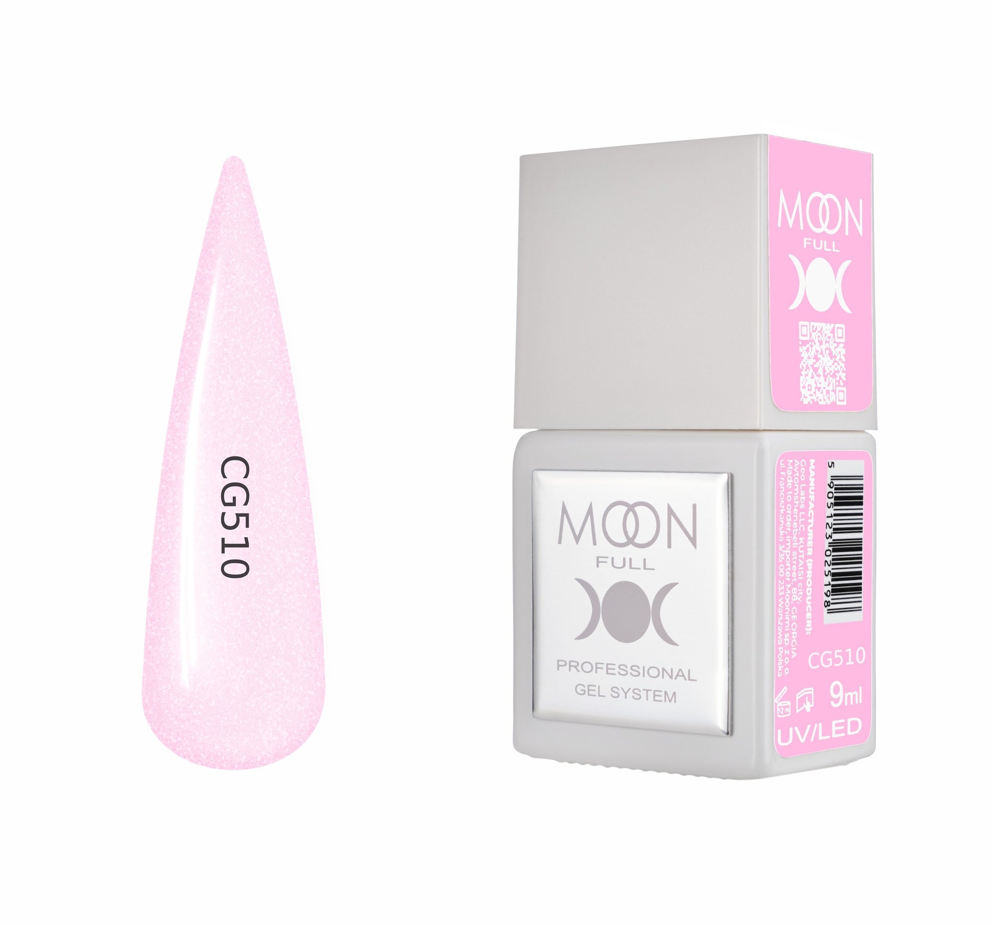 Moonfull gel polish 9 ml bottle — shade CG510