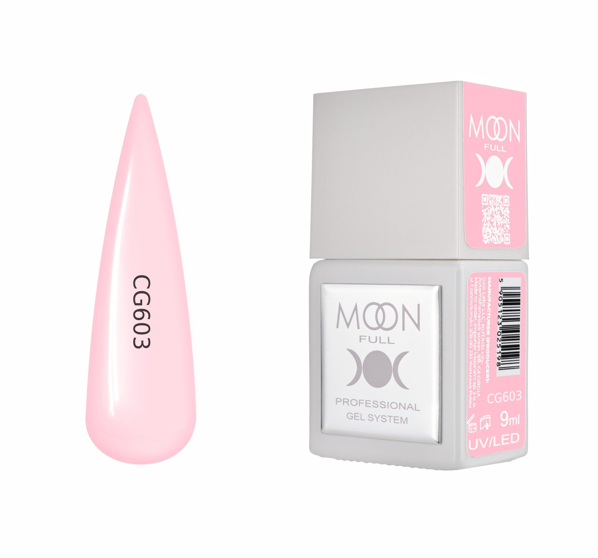 Moonfull gel polish 9 ml bottle — shade CG603