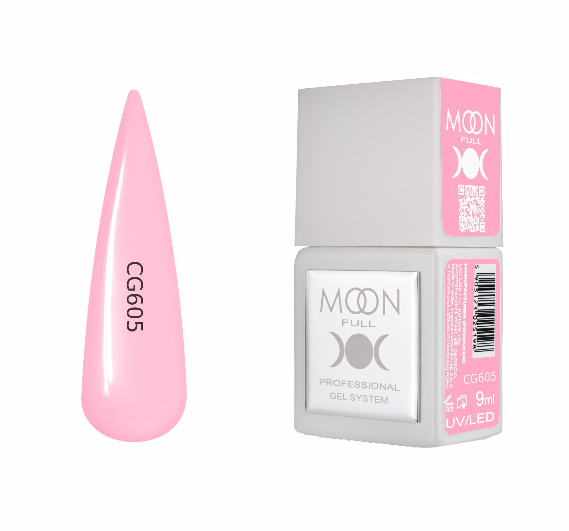 Moonfull gel polish 9 ml bottle — shade CG605