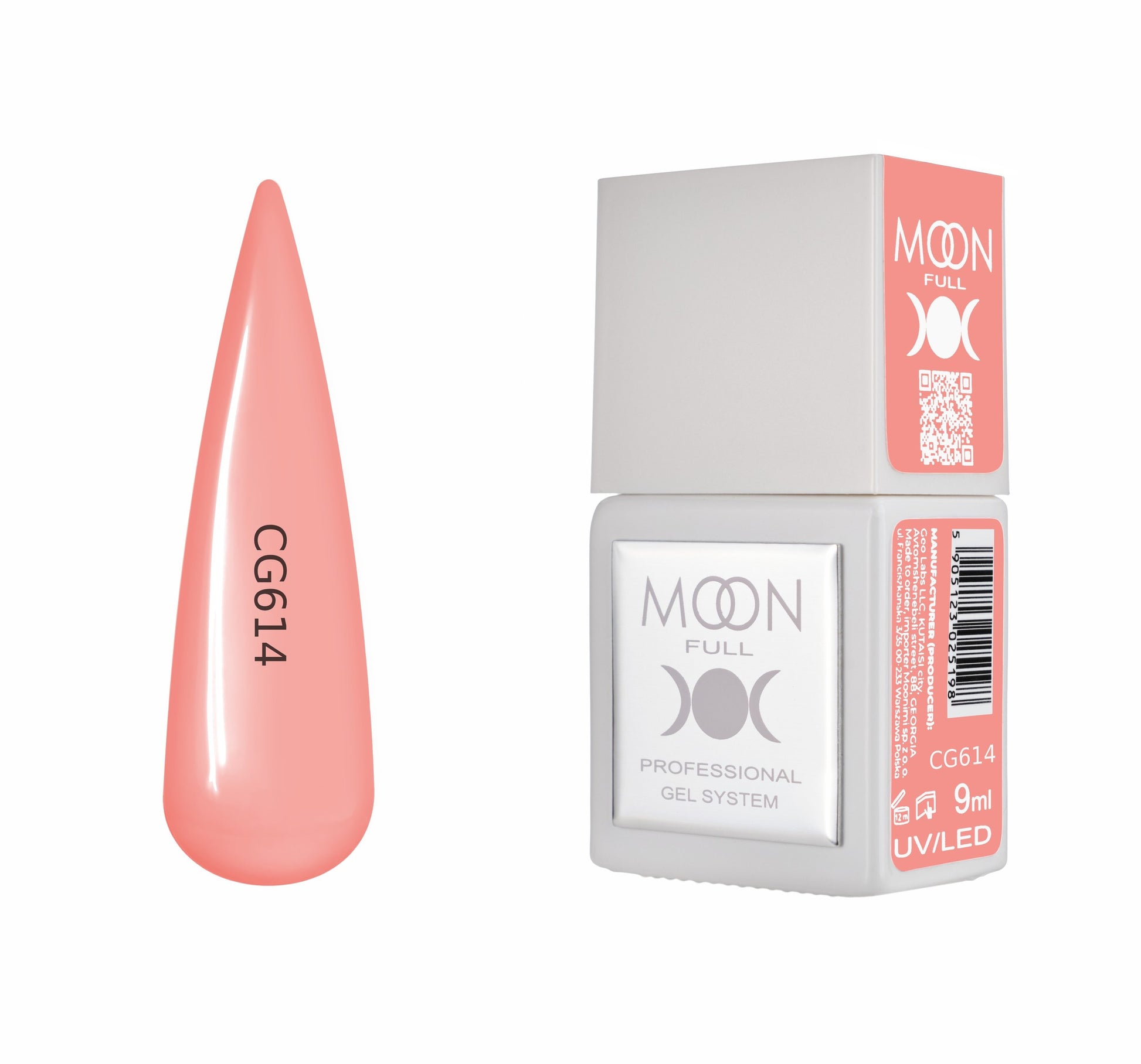 Moonfull gel polish 9 ml bottle — shade CG614