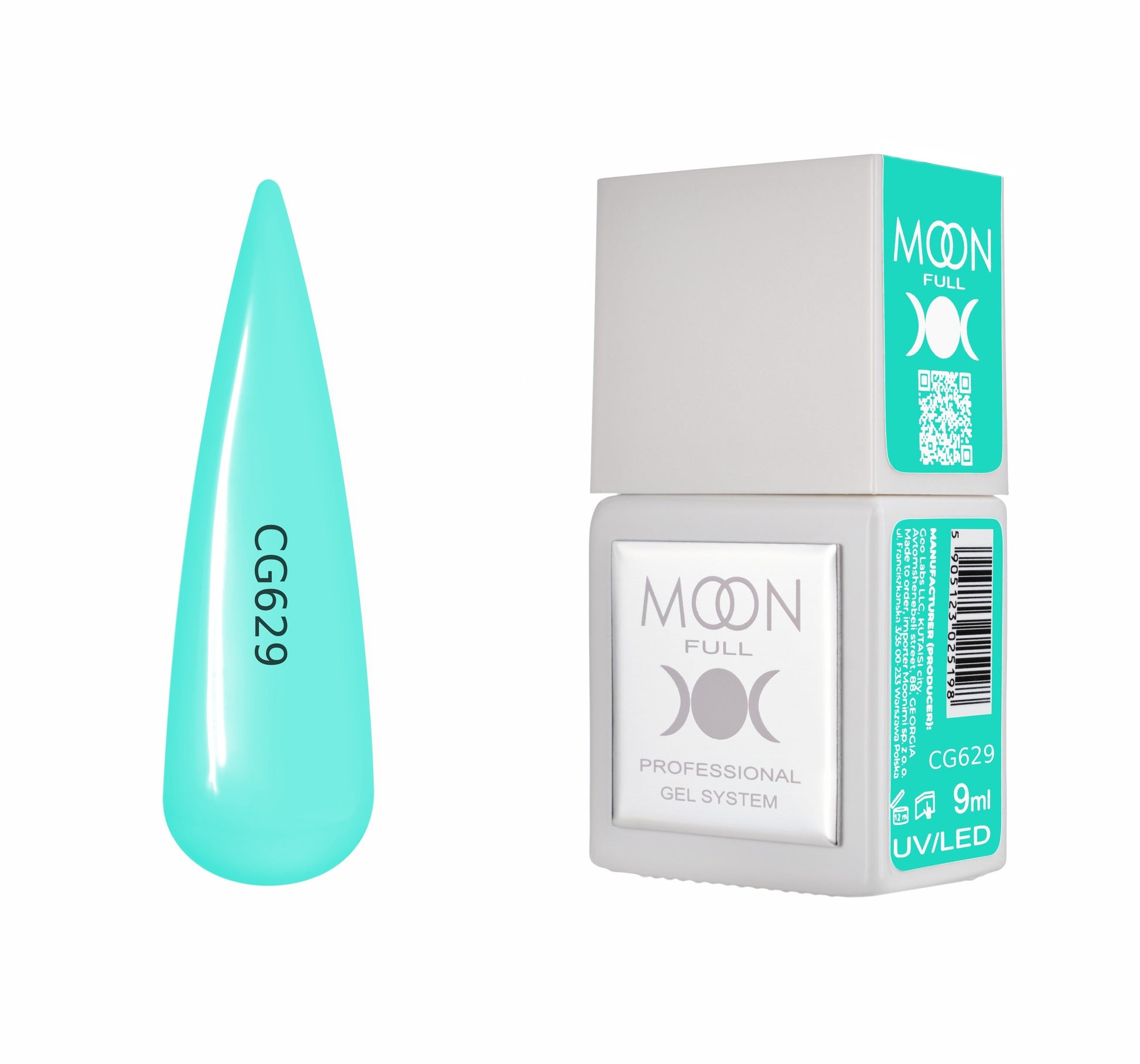 Moonfull gel polish 9 ml bottle — shade CG629