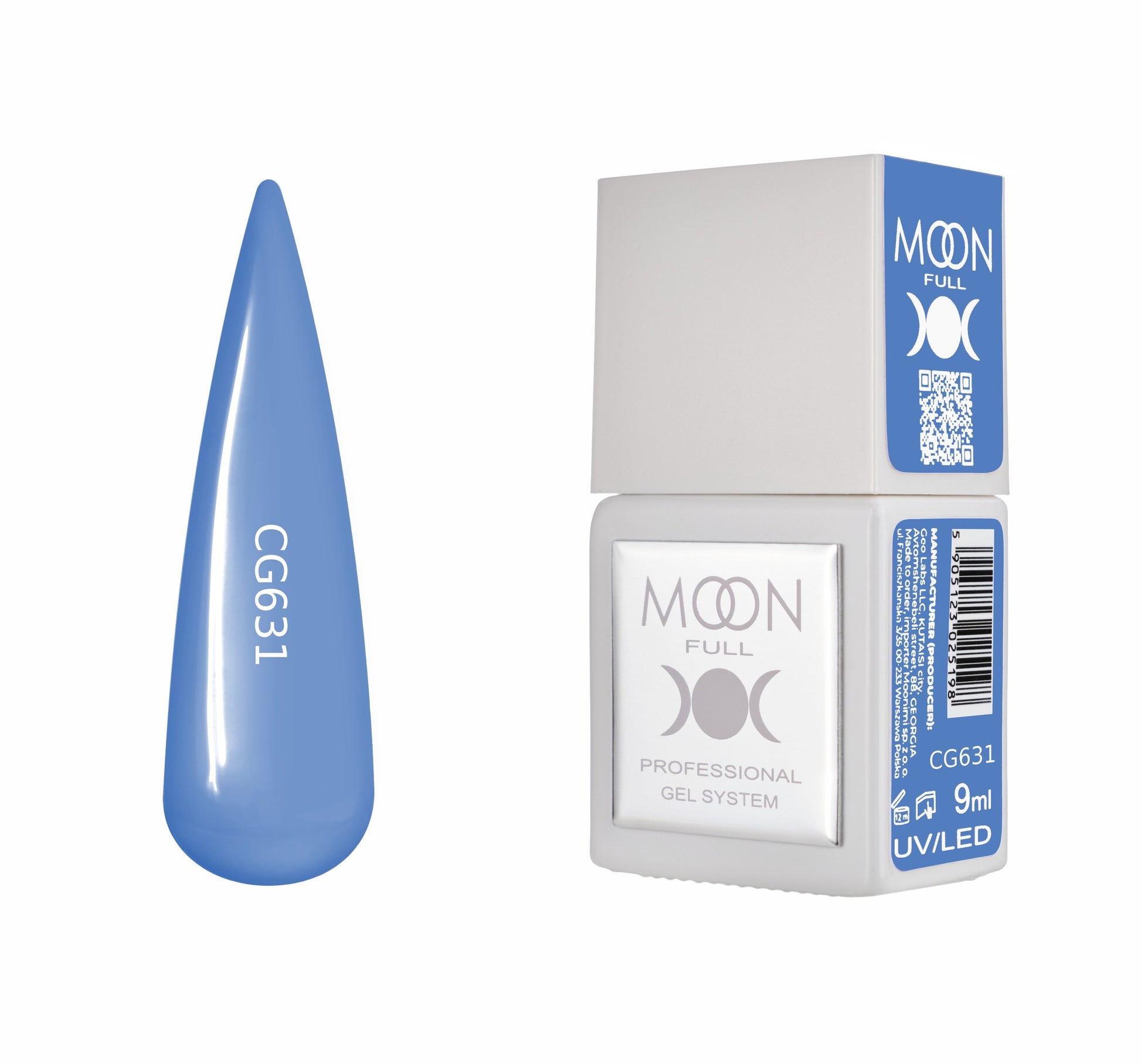 Moonfull gel polish 9 ml bottle — shade CG631