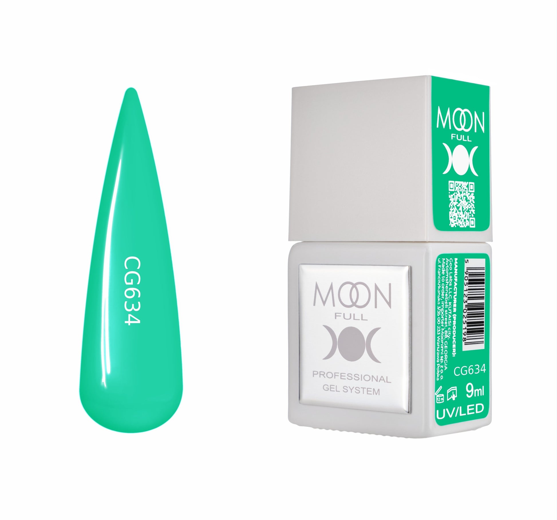 Moonfull gel polish 9 ml bottle — shade CG634
