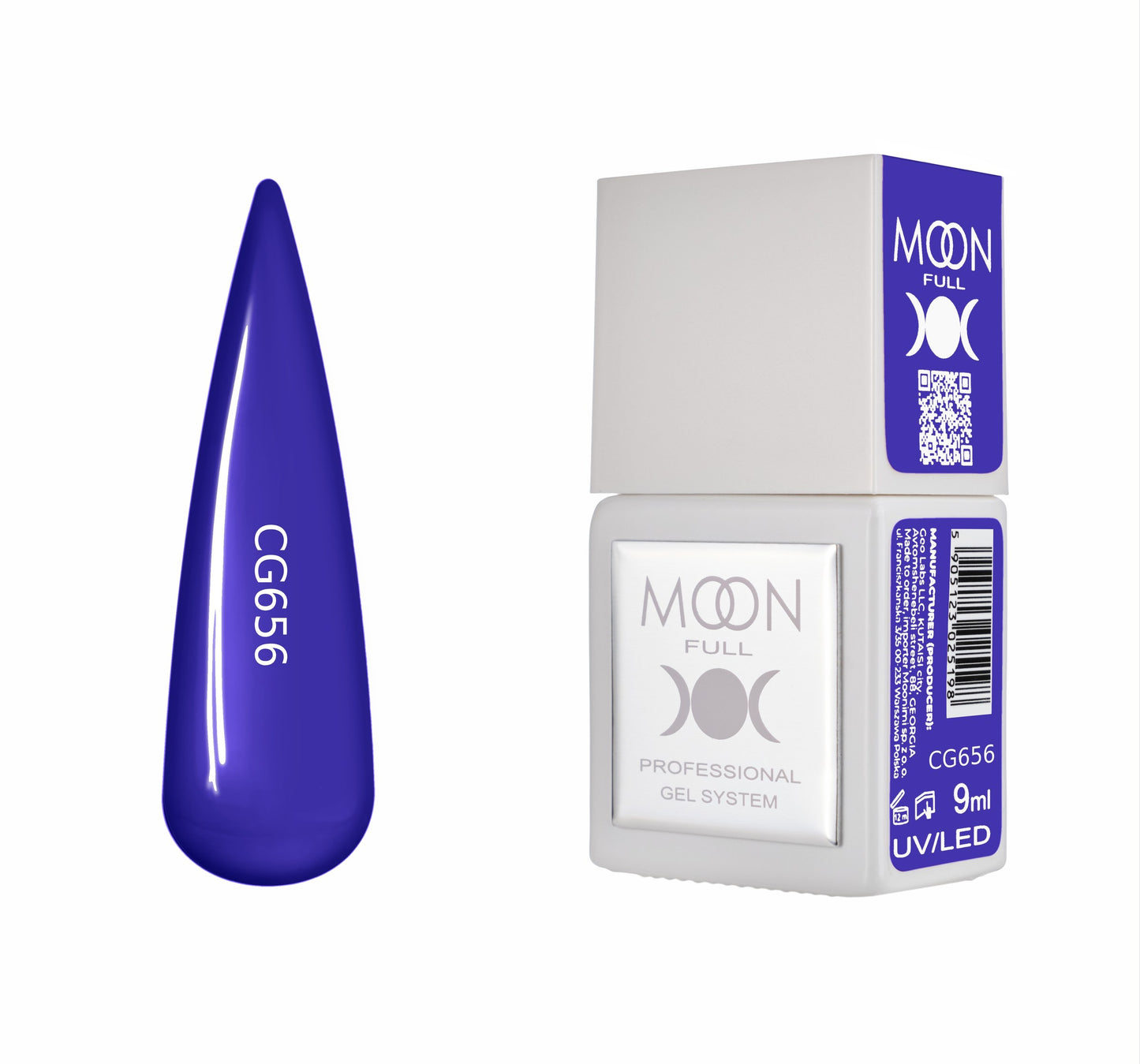 Moonfull gel polish 9 ml bottle — shade CG656