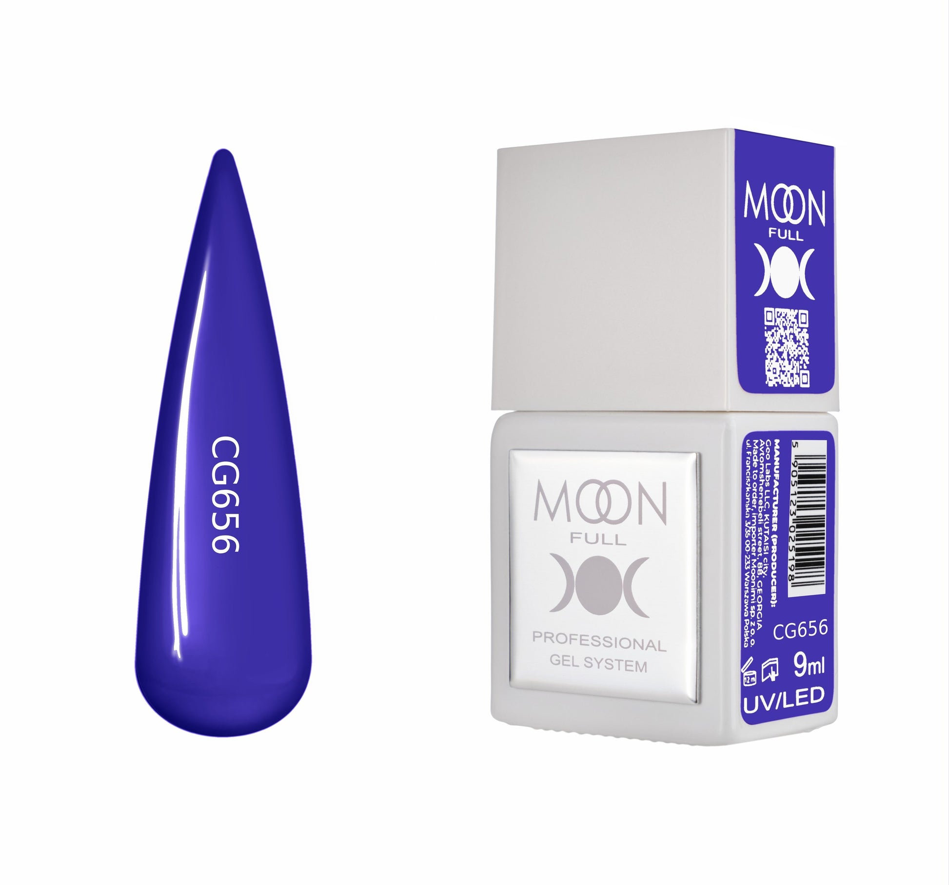 Moonfull gel polish 9 ml bottle — shade CG656