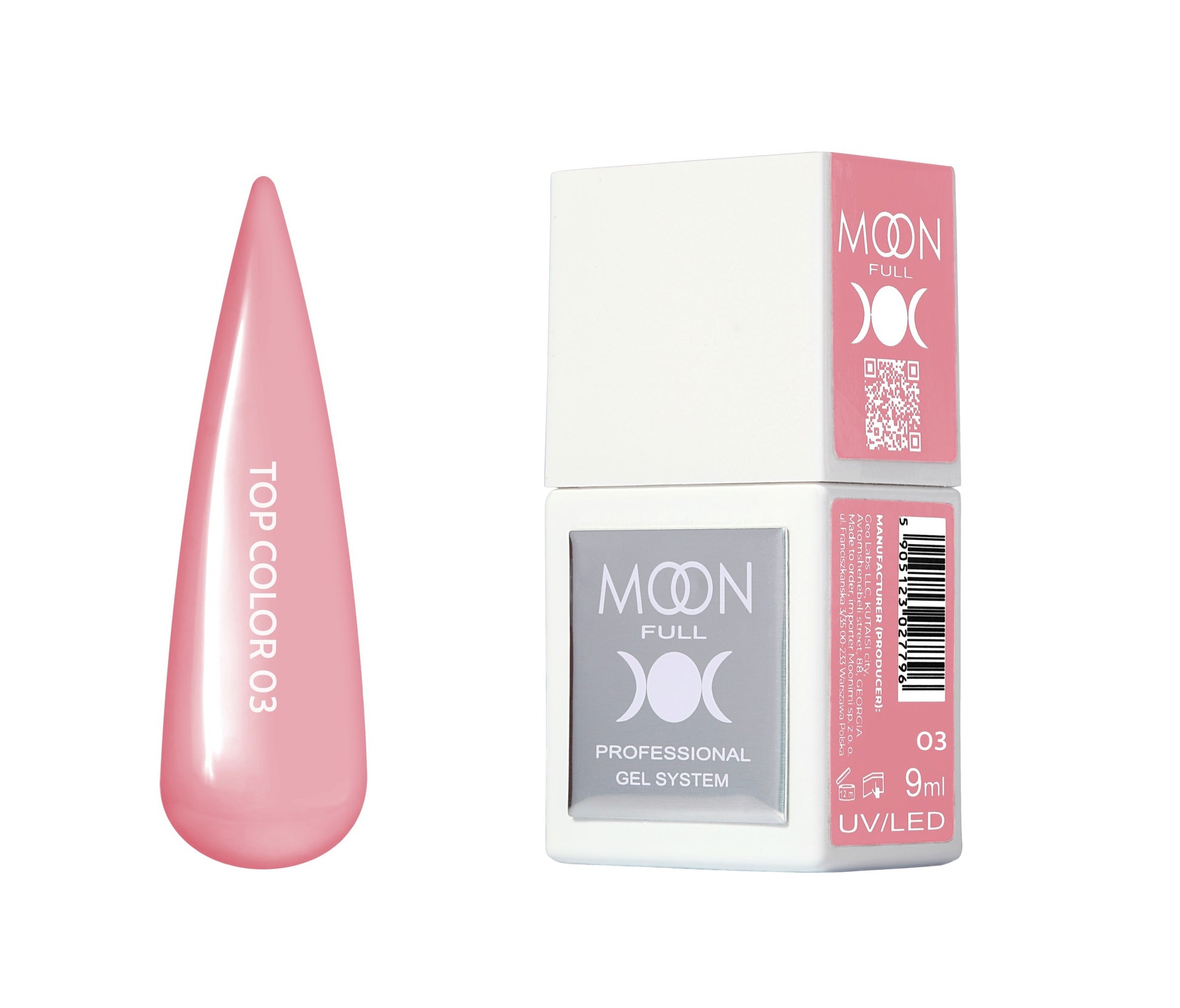 Moonfull top coat 9 ml bottle — shade 03