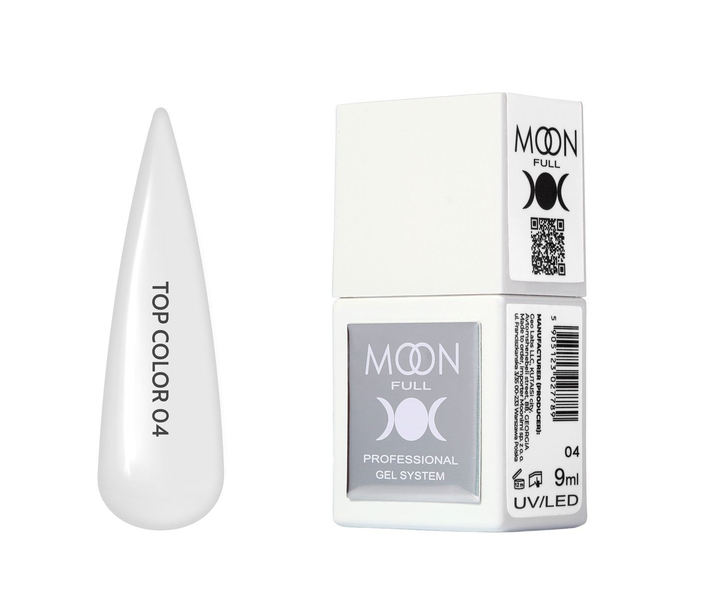 Moonfull top coat 9 ml bottle — shade 04