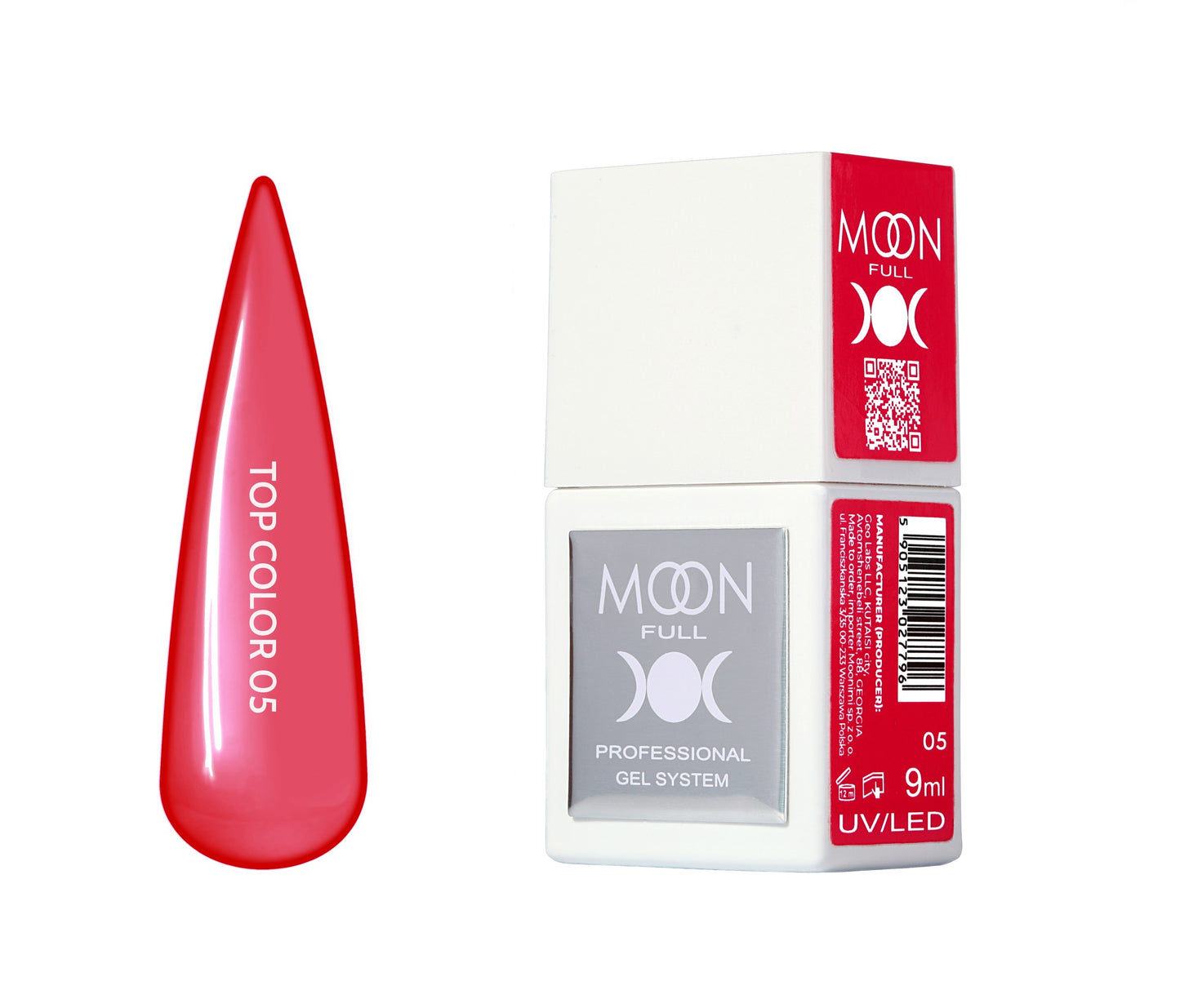 Moonfull top coat 9 ml bottle — shade 05